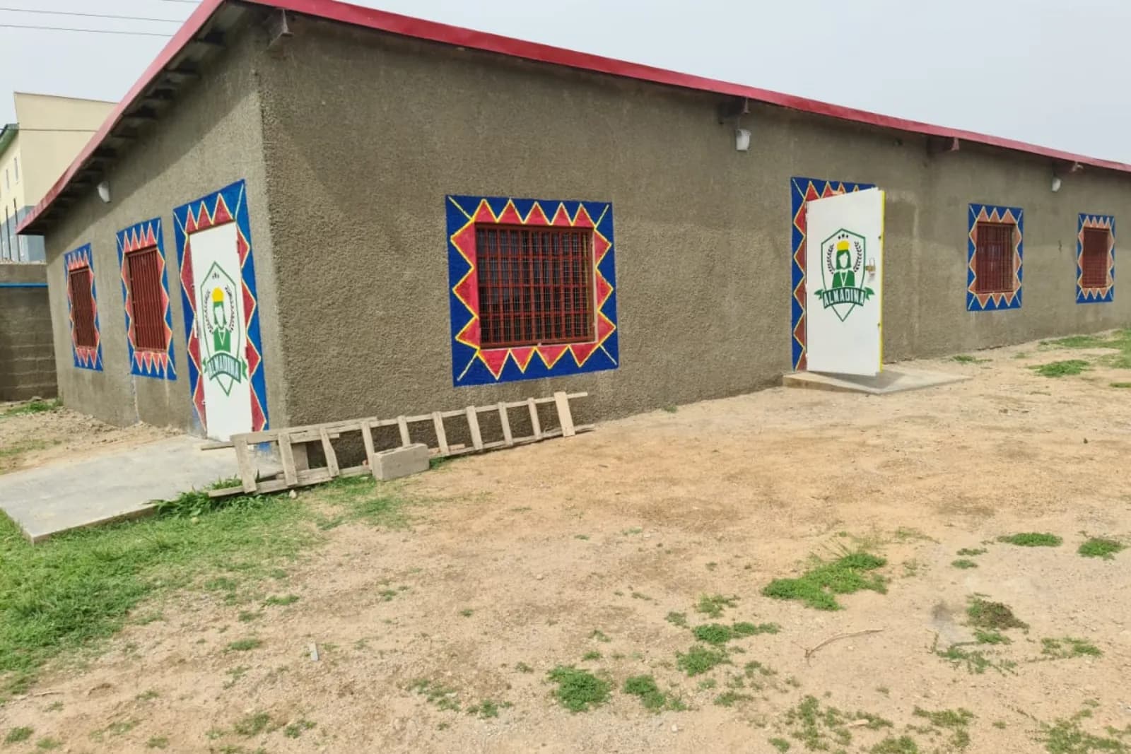 Almadina College campus building exterior
